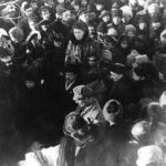 Emma_Goldman_gives_eulogy_at_Peter_Kropotkin’s_funeral