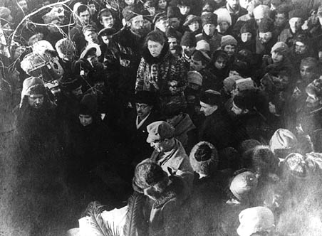 Muerte y funeral de Piotr Kropotkin